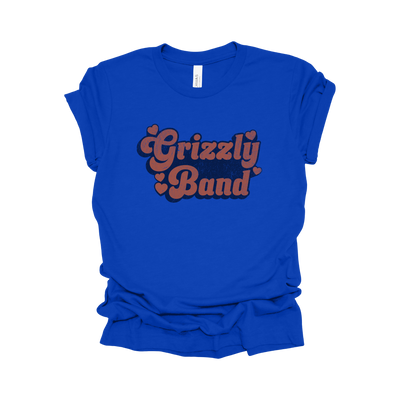 I Love Grizzly Band T-Shirt