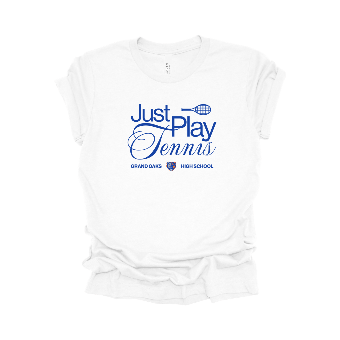 Just Play Tennis Tee – Game. Set. Style.