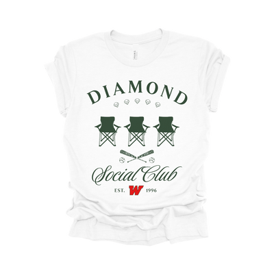 Diamond Social Club Tee - The Woodlands High School Baseball Team