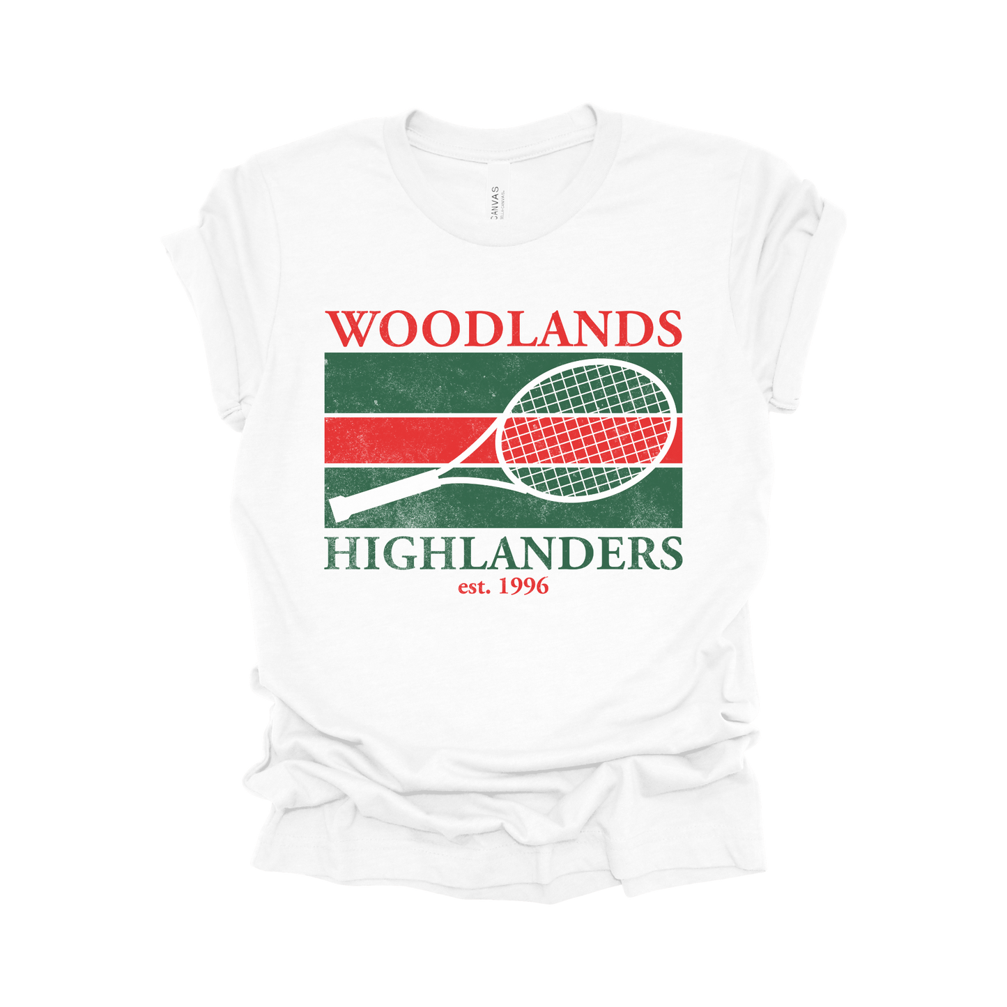 Woodlands Highlanders Tennis Tee