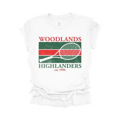 Woodlands Highlanders Tennis Tee
