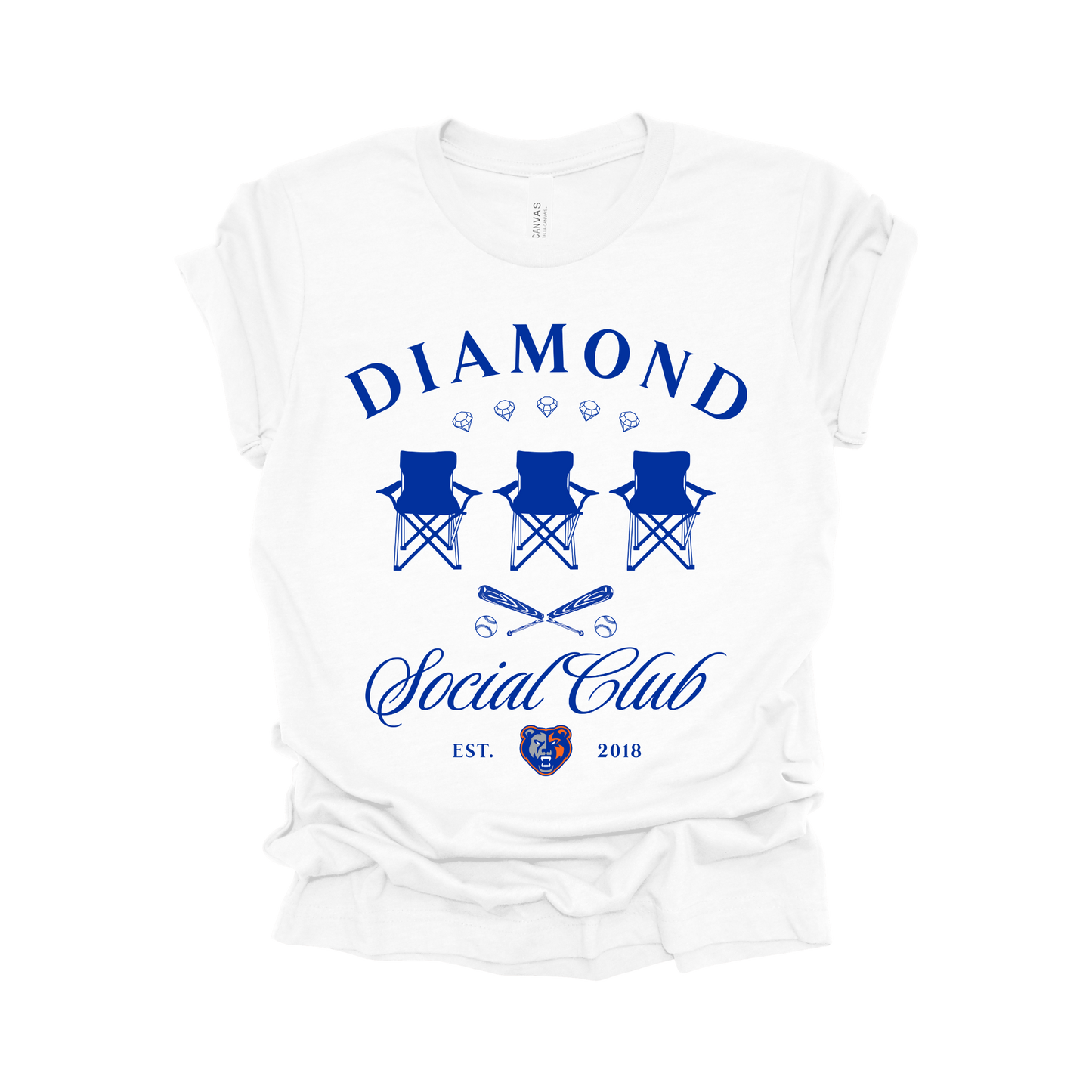 Diamond Social Club Tee – Grand Oaks High School Baseball Team